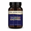 Δρ. Mercola Full Spectrum Enzymes - 22 Διαφορετικά Ένζυμα - Υποστηρίζει Digestive & Immune Health - Βοηθά Digest Carbohydrates, Fats, Proteins & Fiber - Μη ΓΤΟ, Χωρίς γλουτένη & Χωρίς σόγια - 90 κάψουλες