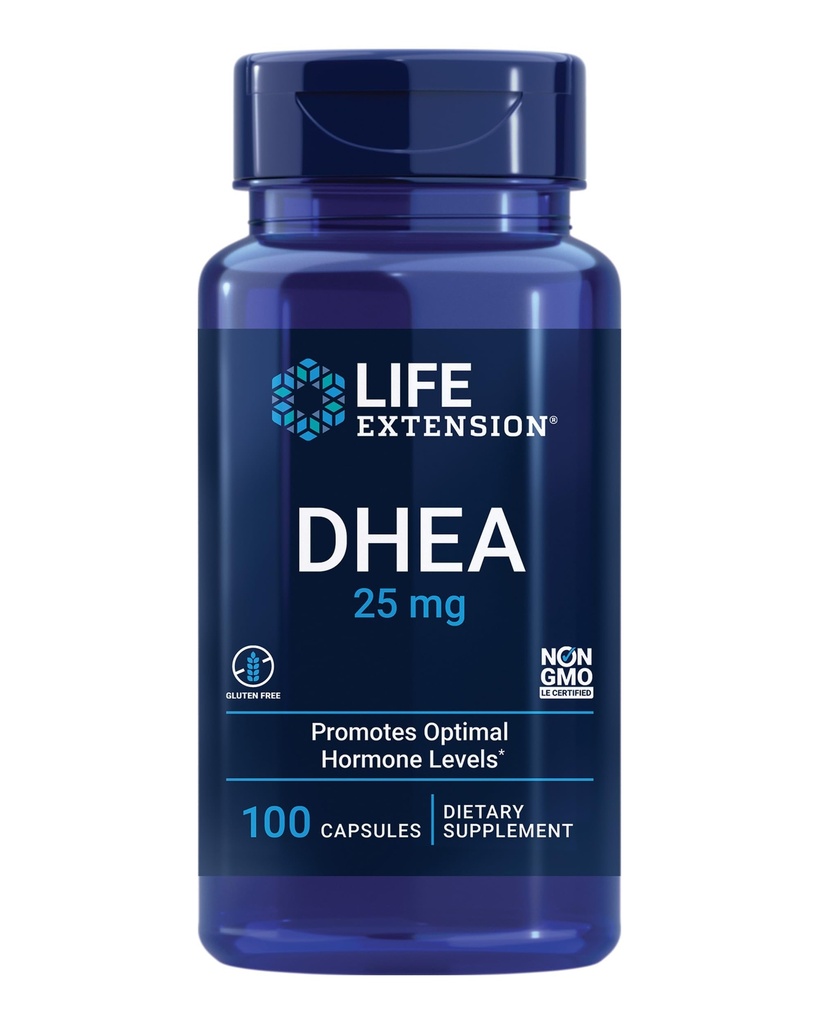 Επέκταση ζωής Λίθιο 1000 mcg και DHEA 25 mg - Εγκεφαλική Υγεία, Αντιγηραντική, Μακροζωία, Ανοσοποιητική & Σεξουαλική Υγεία Συμπληρώματα - 100 Μετρούν το καθένα
