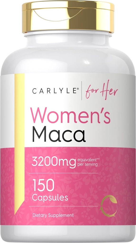 Carlyle Maca Root Κάψουλες για γυναίκες 3200mg 