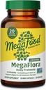 MegaFood MegaFlora Probiotic - Probiotics for Women Digestive Health - Immune Support Supplement - 20 Billion CFU - 14 Strains - Non-GMO - Vegetarian - 30 Mini Capsules (30 Servings)