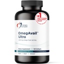 Σχεδιασμός για την υγεία OmegAvail Ultra TG Fish Oil 1200mg - Τριγλυκεριδική μορφή Ωμέγα 3 Fish Oil Συμπλήρωμα με DHA/EPA - Χωρίς ψαρική επίγευση (120 Softgels)