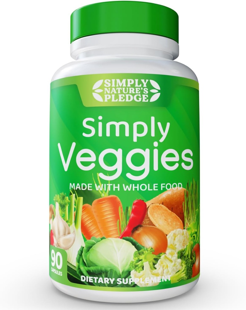 Simply Nature's Pledge - Made with Whole Food Superfoods, Packed with Beta Carotene & 18 Different Fruits - 100% Χωρίς σόγια