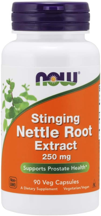 NOW Nettle Root Extract 250mg, 90 κάψουλες Veg
