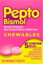 Pepto Bismol Pepto- Bismol Μασώμενα δισκία, 30 ct,