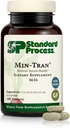 Standard Process Min-Tran - Nervous System Health Supplement - Good Source of Magnesium - Supports Sleep Pathways & a Healthy Stress Response - Gluten-Free, Non-Dairy & Non-Soy - 180 Tablets
