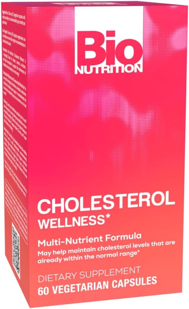 Bio Nutrition Cholesterol Wellness 60 VGC 2 Pack