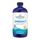 Σκανδιναβικά φυσικά Ωμέγα-3, Λεμόνι Γεύση - 16 oz - 1560 mg Ωμέγα-3 - ιχθυέλαιο - EPA & DHA - Ανοσολογική Υποστήριξη, Εγκεφαλική & Καρδιά Υγεία, Βέλτιστη Ευεξία - Μη ΓΤΟ - 96 Υπηρεσίες