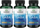 Swanson GABA - Amino Acid Supplement Προώθηση ηρεμίας & χαλάρωσης για την υποστήριξη του ξεκούραστου ύπνου - High Potency Formula to Support Healthy Stress Levels - (100 κάψουλες, 500mg το καθένα) (3 Pack)