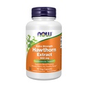 NOW Συμπληρώματα τροφίμων, εκχύλισμα Hawthorn 600 mg, επιπλέον δύναμη, καρδιοαγγειακή υποστήριξη *, 90 κάψουλες Veg