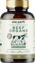One Earth Health New Zealand 100% Grass Fed Beef Organs – (200 Count, 3.000mg Serving) Ήπαρ, καρδιά, νεφρό, πάγκρεας, συμπλήρωμα σπλήνας. Συγκρότημα κρέατος οργάνων από τη Νέα Ζηλανδία