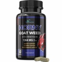 Horny Goat Weed Extra Strength - με Maca, L-αργινίνη, Ginseng - Boost Desire, Performance, Stamina, Energy, Μη ΓΤΟ Formula, 60 Κάψουλες