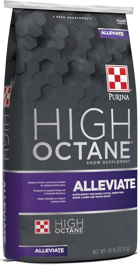 Συμπληρώματα υποστήριξης Purina® High Octane® Alleviate® Gastric, 40 lb