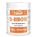 Supersmart - D-Ribose Powder (Φυσική ζάχαρη) 6gm ανά ημέρα - ATP Synthesis & Production - Universal Fuel for Energy 