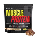 COLOSSAL LABS Whey powder μυικής πρωτεΐνης [5 lbs/Pack of 1]– Κρύο Φιλτραρισμένο, 25g καθαρή πρωτεΐνη, 6,6g BCAAs (Packing May Vary) (5 λίβρα (Pack of 1), Σοκολάτα φυστικοβούτυρο)