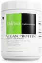 DAVINCI Labs Vegan Protein - Συμπλήρωμα σκόνης Υποστηρίζει την επισκευή μυών και ιστών* - Συμπλήρωμα Vegan με πρωτεΐνη πίσσας & flax Σπόροι - κρεμώδη σοκολάτα, 30 Σερβίρει (894 g)