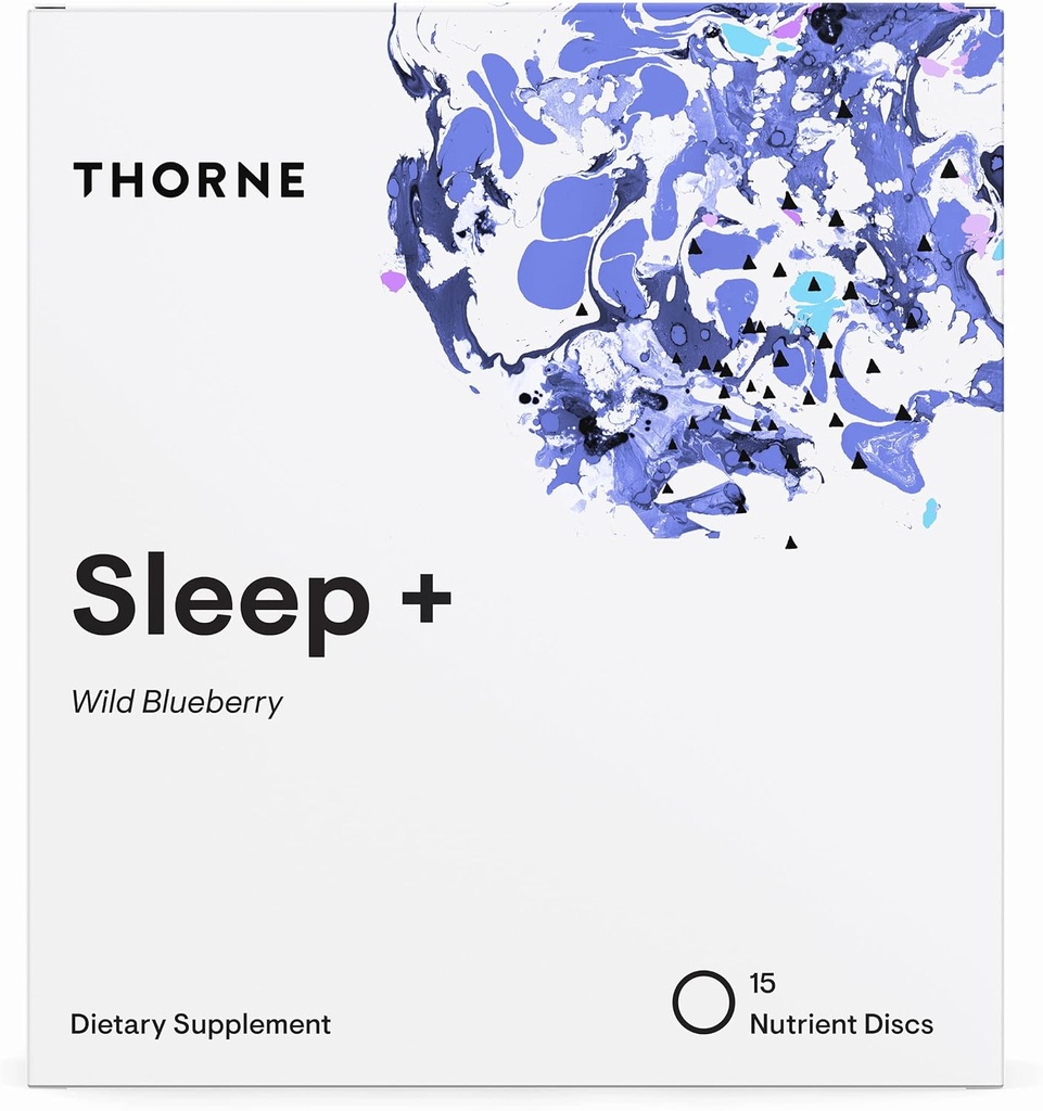 THORNE Sleep + Disc Διαλύσιμο συμπλήρωμα - Χαμομήλι, L-Θεανίνη και μελατονίνη για βαθύ, ξεκούραστο ύπνο - 15 εξυπηρετούν