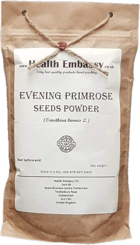Υγεία Πρεσβεία Βραδινή Primrose Σπόροι σκόνη 