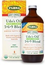 Flora - Udo's Choice High-Lignan 369 Omega Oil Blend, Oudo's Oil Balanced 2:1:1 Ratio of Omega Faty Acids, Made with Organic Flax, Sesame & Sunflower Seed Oils, 17-oz. Γυάλινη φιάλη