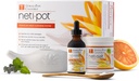 Himalayan Chandra Neti Pot Πλήρης Κιτ Εκκίνησης Συστήματος Καθαρισμού Σινού