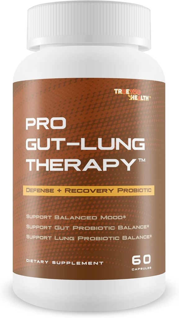 Pro Gut-Lung Therapy - Probiotic Mood Υποστήριξη - Άμυνα + Ανάκτηση Probiotic - Υποστήριξη Ισορροπημένη Mood - Υποστήριξη Gut Προβιοτική Ισορροπία - Υποστήριξη Πνευμόνων Προβιοτική Ισορροπία - Συνολική Υποστήριξη Υγείας