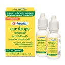 A+Health Earwax Απομάκρυνση σταγόνων, Carbamide Peroxide 6,5%, Made in USA, Twin Pack, 1 fl Ουγγιά (Δύο φιάλες 0.5 fl oz)