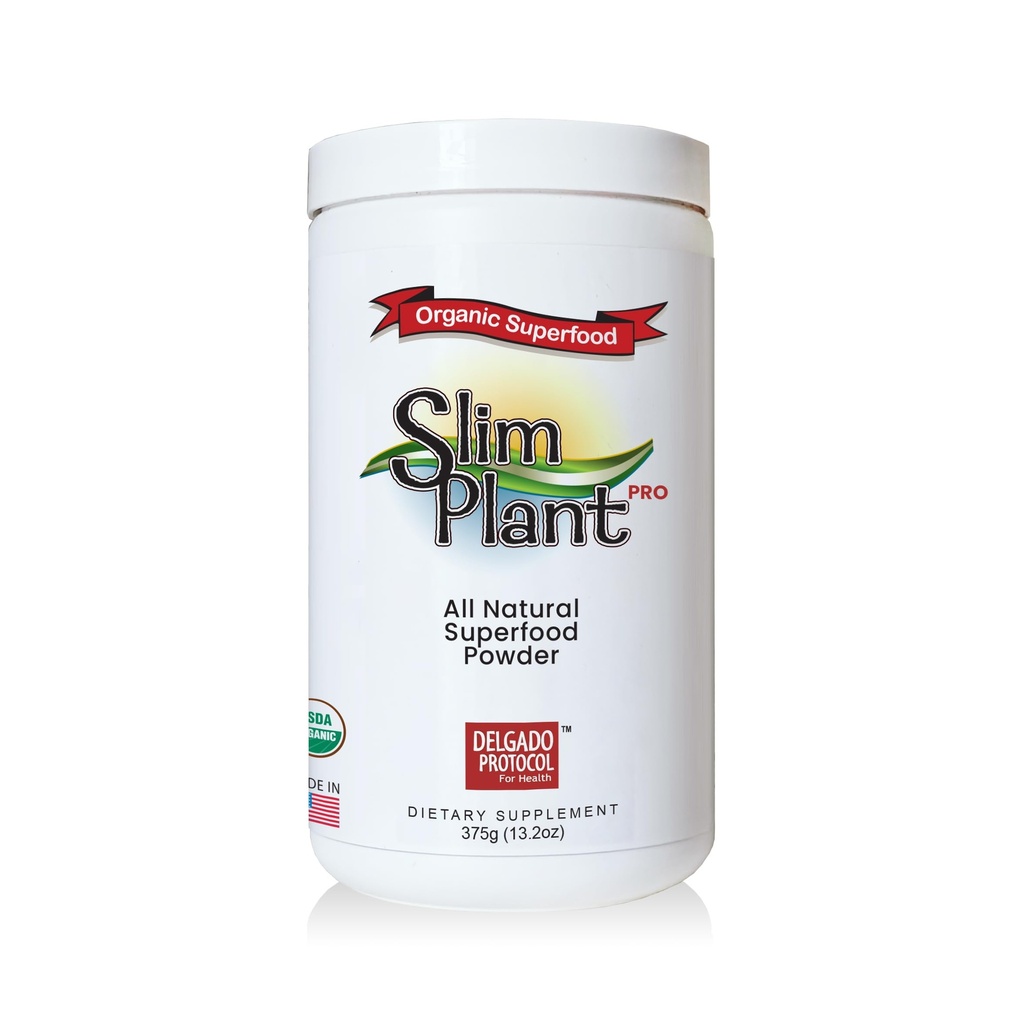 SlimPlant Pro - All Natural Superfood Protein Powder w/ 35 Βιταμίνες, Ορυκτά και ολόκληρα συστατικά τροφίμων (13.2 Ουγγιά)