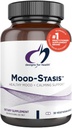 Designs for Health Mood-Stasis - 5-MTHF Φολικό μεθύλιο + Methyl B12, εκχύλισμα σαφράν για υποστήριξη Mood & υποστήριξη ηρεμίας (30 κάψουλες)