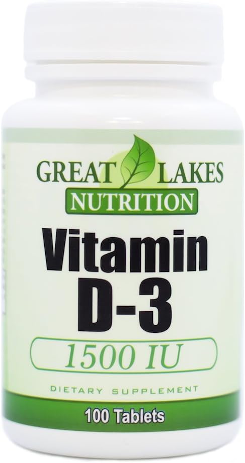 Βιταμίνη D-3 με υψηλή δραστικότητα 1.500 IU (3 Pack) 