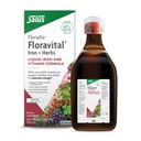 Floradix Floravital Liquid Iron & Vitamin Formula - Συμπλήρωμα υγρού σιδήρου με βιταμίνη C & Β & Β για την ενεργειακή υποστήριξη - Vegan, Gluten-free, Yeast-free & Non-GMO - 23.7 Fl Oz