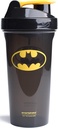 Smartshake Lite Justice League Protein Shaker Bottle 800ml – DC Comics Μπουκάλι νερού, Leakproof BPA Δωρεάν Gym Shaker Μπουκάλι για Protein Shakes Και Protein Powder - Batman Logo