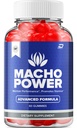 Macho Power Gummies για άνδρες – MachoPower Άντρας Gummies All-Φυσικό συμπλήρωμα, Power Macho Gummies Κριτικές (1 πακέτο - 60 Gummies)