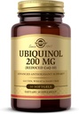 Solgar Ubiquinol 200 mg (Reduced CoQ-10), 30 Softgels - Promotes Heart & Brain Function - Supports Healthy Aging - Coenzyme Q10 - Ubiquinone Supplement - Gluten Free, Dairy Free - 30 Servings , Unflavoured, standard