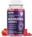 Λιποσωμική NAD Resveratrol συμπλήρωμα Gummies 1200mg με NAD+, Quercetin, TMG, Pterostilbene, Κόκκινο εκχύλισμα κρασιού, Αντιοξειδωτικό, Υγιεινή γήρανση, Κυτταρική επισκευή, ενέργεια, λειτουργία εγκεφάλου - 60 Gummies