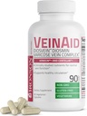 Bronson VeinAid Diosmin 1000mg DiosVein Varicose Vein Complex με Venocin & Centellin, 90 κάψουλες χορτοφάγων