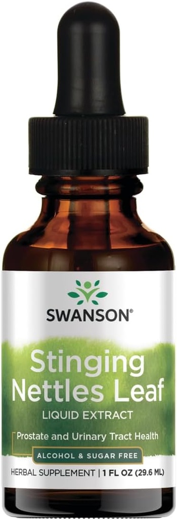 Swanson Sting Nattles Leaf Liquid Extract Αλκοόλη και Χωρίς ζάχαρη 1 fl Ουγγιά (29,6 ml) Υγρό
