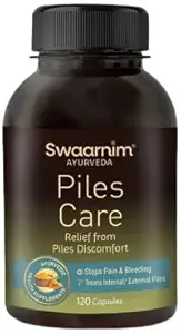 Piles Care Ayurvedic Healthy Supplements for Women Health, 100% Natural - No Added Chemicals and Gluten Free, 120 Κάψουλες
