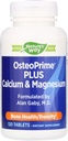 Nature's Way OsteoPrime PLUS Calcium & Magnesium, Supports Bone Health & Muscle Function*, with Vitamins D3 & K2, Vegetarian, 120 Tablets