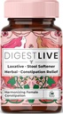 Laxative, Constipation Relief for Women - Stool Softener - 100% Natural - 100 Capsules - Female Colon Cleanse, Detox - Gas and Bloating Relief - Vegan, Gluten and GMO Free