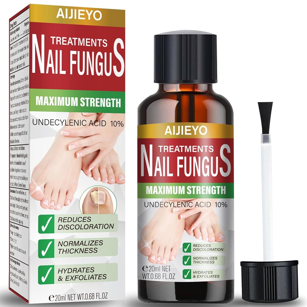 E-Bes toenail Fungus θεραπεία επιπλέον δύναμη, επισκευή παχιά ζημιά χρώμα νυχιών νυχιών νυχιών θεραπεία, τσάι δέντρο πετρελαίου εύκολη χρήση μυκητιασική toeNail θεραπεία - 20ML