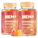 HOOLOO Hemp Gummies για Ενηλίκους – Υψηλή Ικανότητα 2.000.000MG, 100% Φυσική Καθαρή Βιολογική Ζάχαρη Δωρεάν Φρουτοκινητά, Κατασκευασμένες στις ΗΠΑ