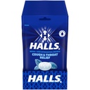 HALLS Βήχας και λαιμό ανακούφιση Mentho-Lyptus Βήχας σταγόνες, 12 τσάντες των 30 (360 Σύνολο σταγόνες)