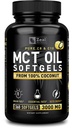 Αμιγής κάψουλες πετρελαίου MCT (360 Softgels 