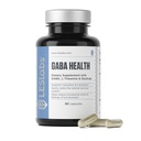 LES Labs GABA Health – Ηρεμία μυαλό & χαλάρωση, ανακούφιση από το στρες, υποστήριξη νευροδιαβιβαστών & βαθύ ύπνο – GABA, ταυρίνη, passionflower, Skullcap, L-Θεανίνη & Μαγνήσιο – Συμπλήρωμα μη ΓΤΟ – 90 κάψουλες