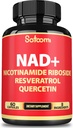 Συμπλήρωμα Satoomi NAD με Nicotinamide Riboside NR, Resveratrol, Quercetin - 60 Count - 30 Ημέρες