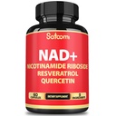 Συμπλήρωμα Satoomi NAD με Nicotinamide Riboside NR, Resveratrol, Quercetin - 60 Count - 30 Ημέρες