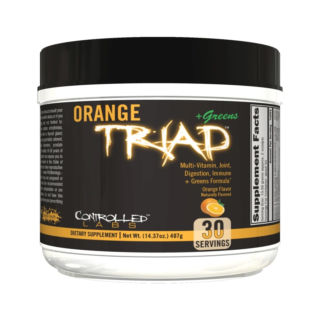 Ελεγχόμενα Labs Orange Triad, 0,9 Λίρες