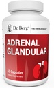 Dr. Berg Adrenal Glandular - Hormone Balance Formula που υποστηρίζει υγιή Adrenal Function - συμπλήρωμα υποστήριξης Adrenal - 60 κάψουλες