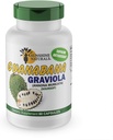 Sunshine Naturals Graviola Supplement. Immune Support, Digestive Aid, Antioxidant Defense, and Detoxification. Promotes Healthy Digestion, Cellular Health, and Overall Wellness. 60 Capsules.