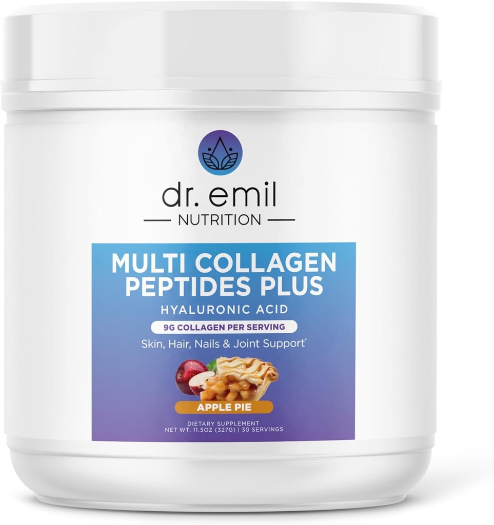 DR. EMIL NUTRITION Multi Collagen Peptides Plus - Apple Pie Flavor 