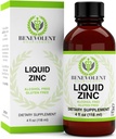 Zinc Supplement with Organic Elderberry Fruit & Herbs - Potent & Effective Liquid Dietary Supplement for Entire Family - 100% Alcohol & Gluten Free - Non GMO Formula. Large 4oz Bottle.